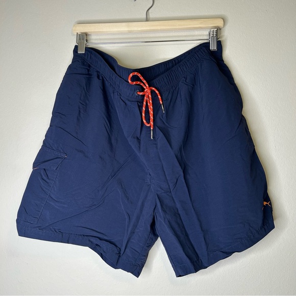 Tommy Bahama Relaxed Men’s Navy Blue swim‎ trunks Shorts Nylon size XL - Picture 1 of 9
